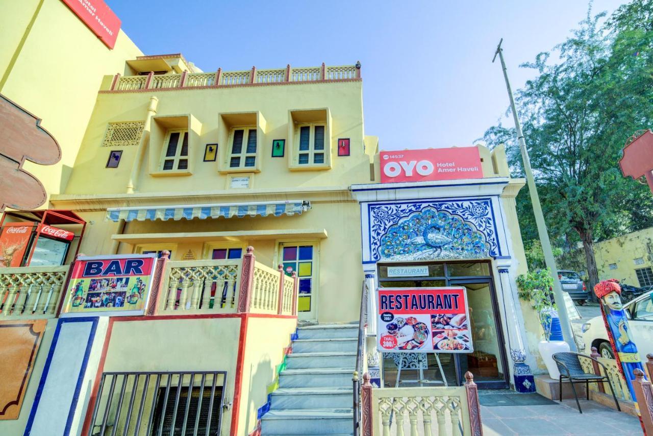 Oyo Flagship 14537 Hotel Amer Haveli 자이푸르 외부 사진